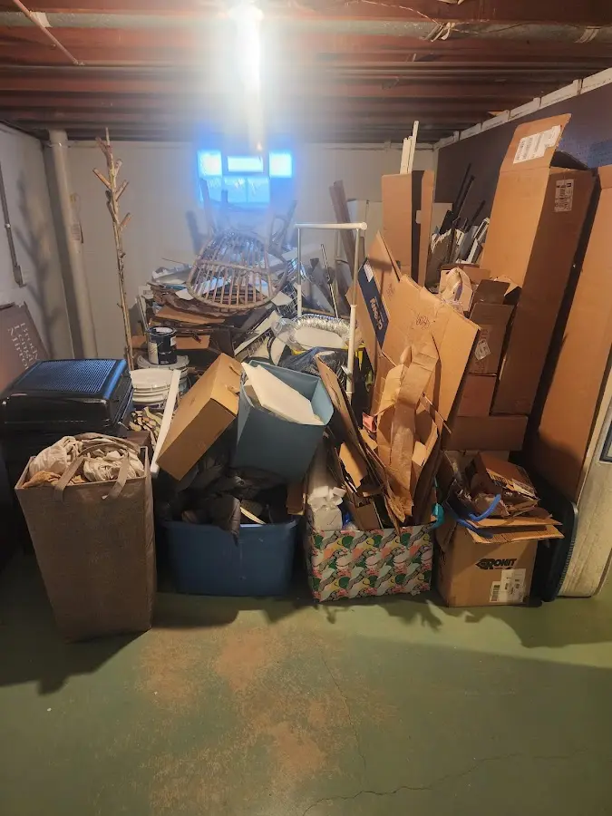 Roll-off dumpster container at job site for Construction Dumpster Rental in San Gabriel